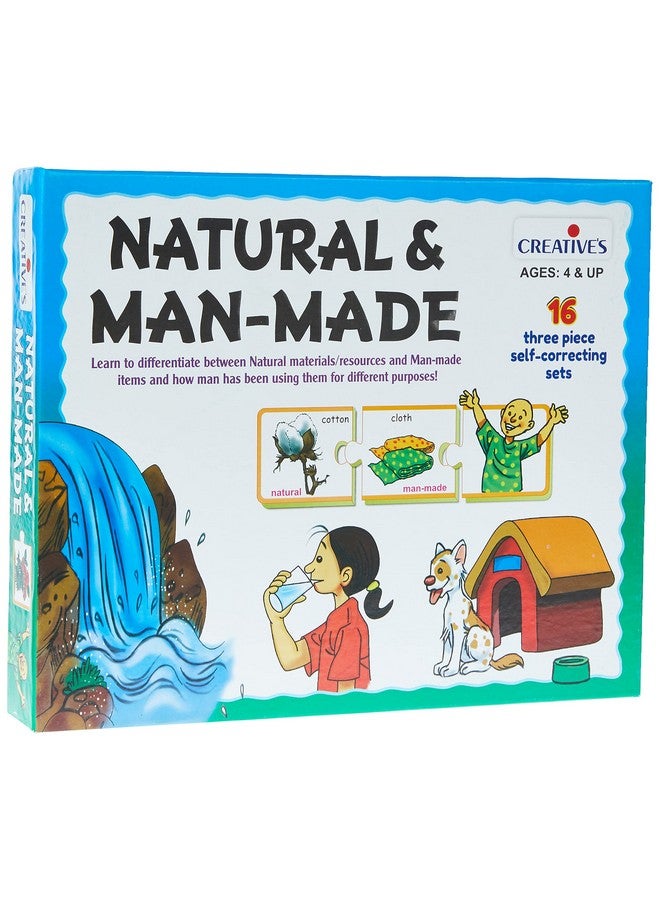 Creative's Natural And Man Made-Learn to differentiate between natural and man made items - Image 1