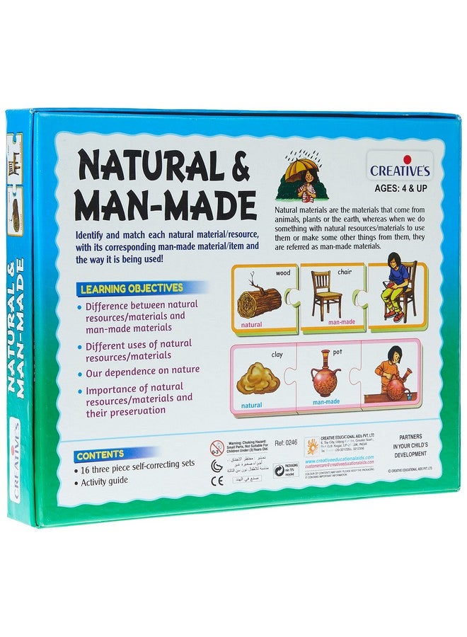 Creative's Natural And Man Made-Learn to differentiate between natural and man made items - Image 2