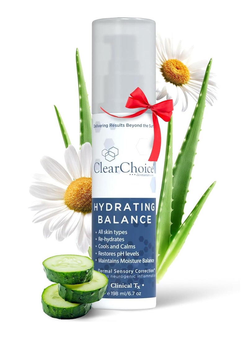clear choice Clear Choice Hydrating Balance Facial Mist 6.7oz – Rejuvenating Spray for All Skin Types, Tightens Pores, Prolongs Makeup, Restores pH Balance  - Image 1
