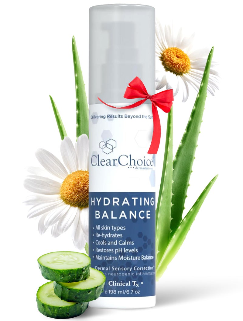 Clear Choice Hydrating Balance Facial Mist 6.7oz â€“ Rejuvenating Spray for All Skin Types, Tightens Pores, Prolongs Makeup, Restores pH Balance - Image 1
