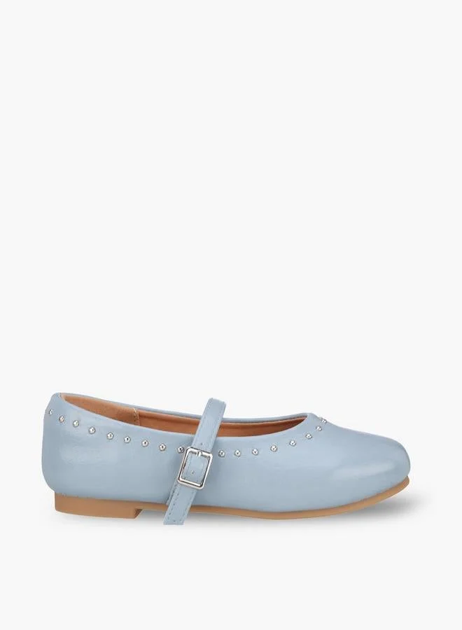 جونيورز Girls Studded Mary Jane Shoes