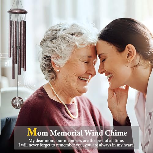 Synhonty Memorial Gifts for Loss of Mom 25 Memorial Wind Chimes for Loss of Mother Sympathy Gifts for Lose of Mom Mother BereavementCondolenceRemembrance Gifts - Image 3