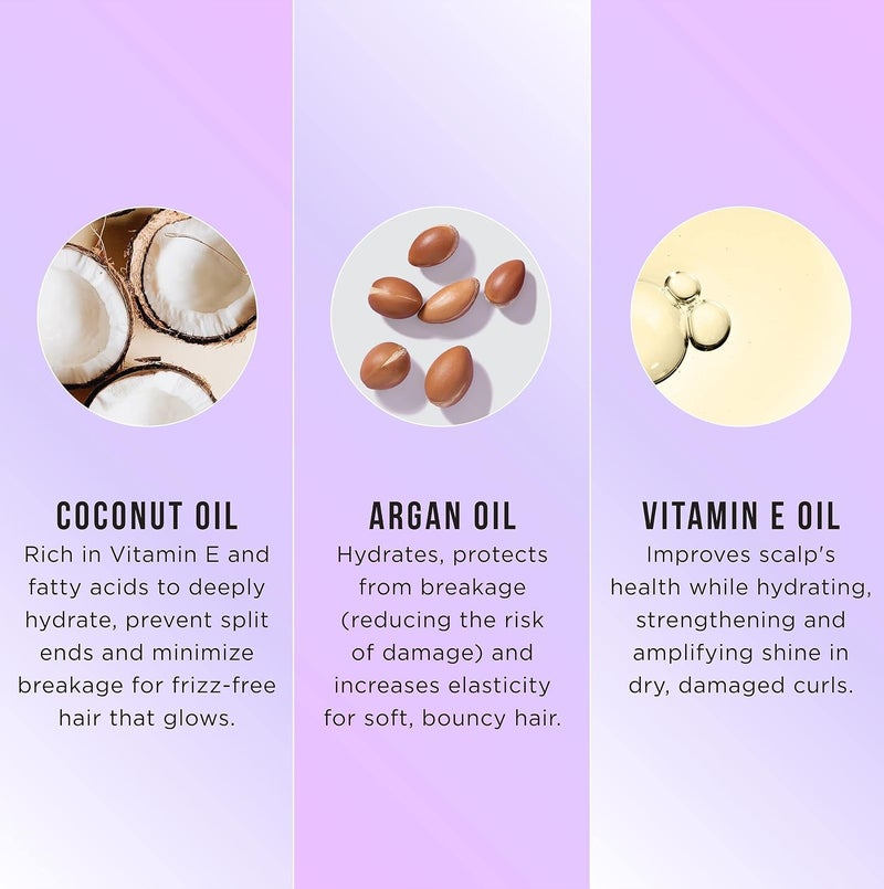 HASK Curl Care Intensive Deep Conditioner 198ml | Deep Moisture Hair Mask for All Curl Patterns | Anti-Frizz & Color Safe - Image 4