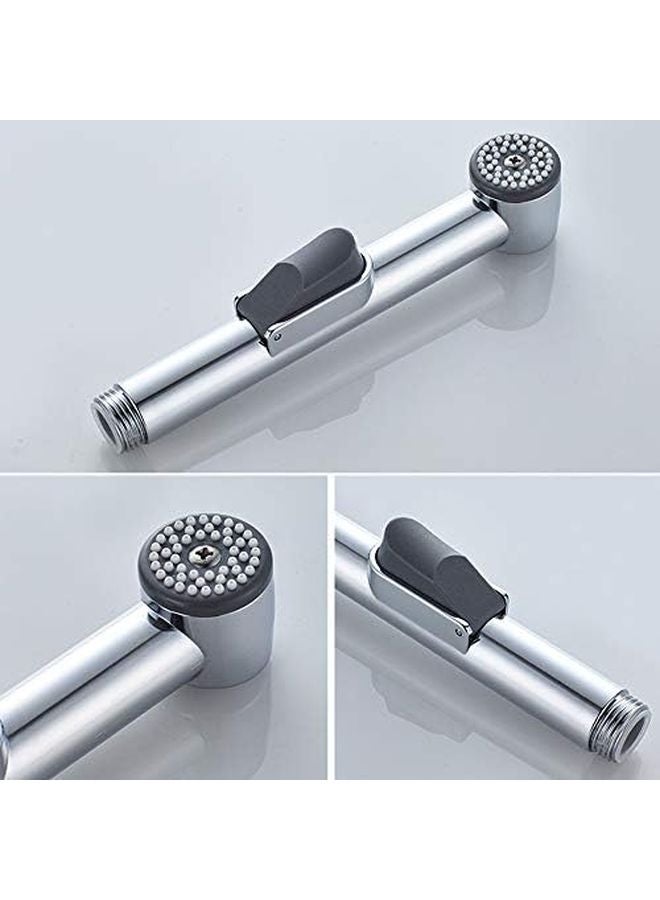 رذاذ المرحاض المحمول باليد من ABS للمرحاض وحمام الحيوانات الأليفة وغسالة حفاضات القماش - Image 4