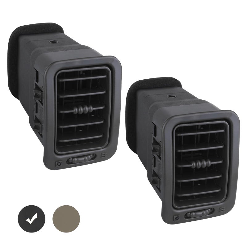APPERFiT Dash A/C Air Vent Passenger Side (Dark Gray) Compatible with 1999-2007 Chevrolet Chevy Avalanche Silverado Tahoe Suburban/GMC Sierra Yukon/Cadillac Escalade Replaces 15169326 74936 - Image 5