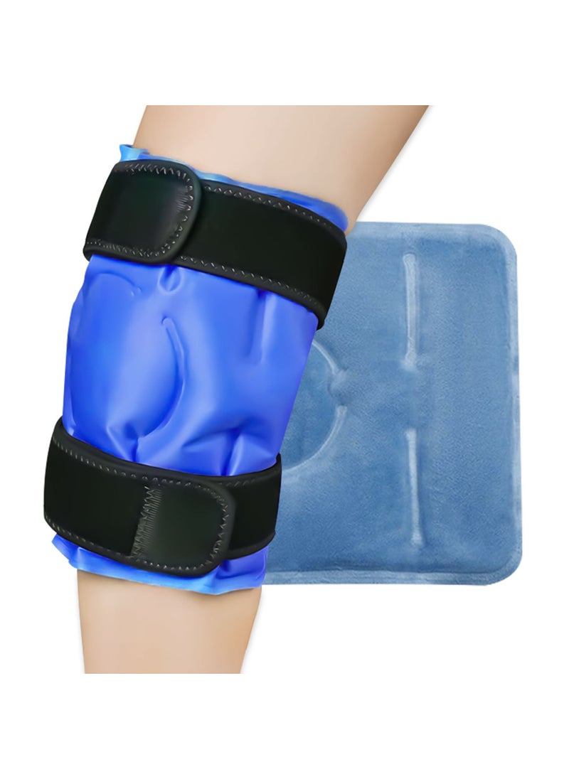 Generic Knee Hot Cold Gel Pack for Joint Relief Sapphire Blue 