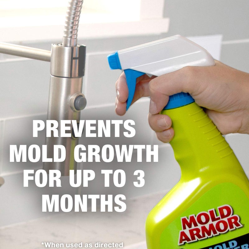 MOLD ARMOR Mold Blocker Spray, 32 oz., Fresh & Clean Scent, Cleans & Prevents Mold & Mildew for up to 3 Months, Effectively Eliminates Musty Odors, Bleach Free - Image 3