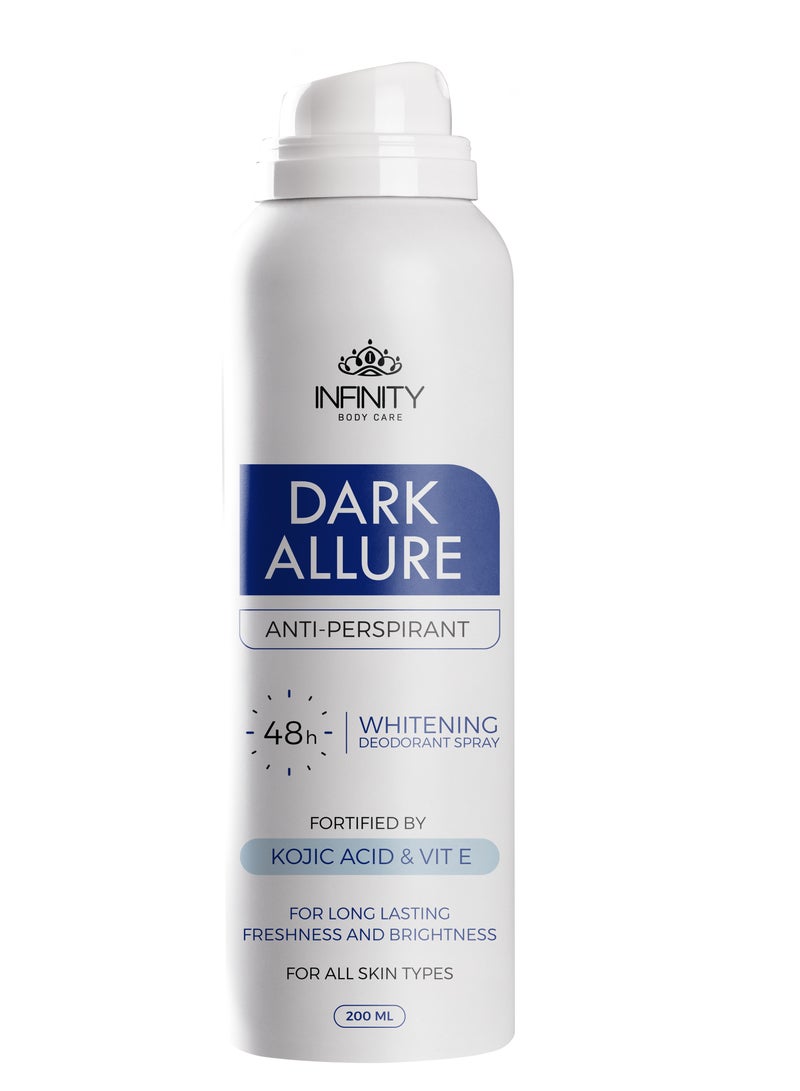 Infinity Deodorant Spray Anti-Perspirant Dark Allure 200 ml