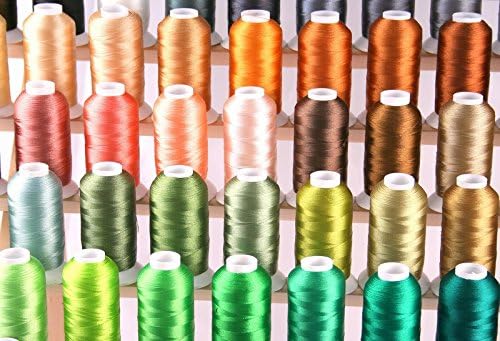 ThreadNanny Premium 100 Cones 1100 Yards Each of Polyester Machine Embroidery Threads Compatible with Brother Babylock Janome Singer Pfaff Husqvarna Bernina Machines  - Image 4