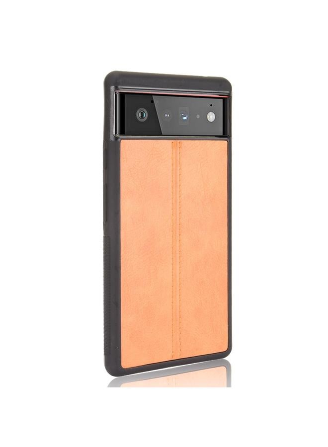 اس-توب جراب لهاتف Google Pixel 6 مقاوم للصدمات مصنوع من جلد البقر المخيط، مصنوع من البولي يوريثين الحراري والبولي يوريثان الحراري - Image 3