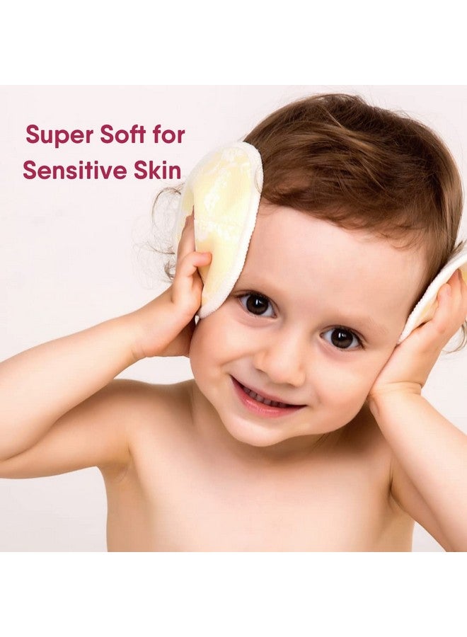 NatureBond Reusable Nursing Pads. Set Of 10 Nipple Pads For Breastfeeding Breathable Breast Pads For Breastfeeding With Wash Bag & Box Made From Organic Bamboo Washable Nursing Pads Reusable - Image 4