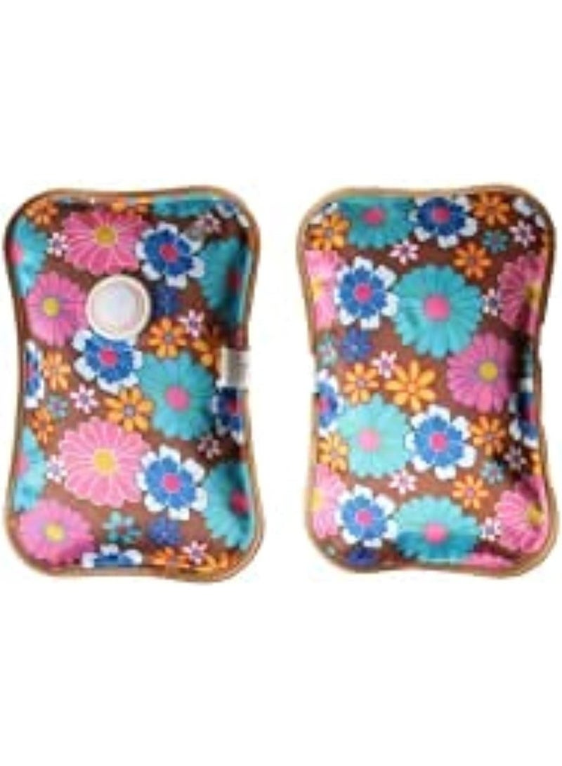 Hot water heating bag for pain relief, electric heating bag, hot water bottle bag, multi-colored electric hot water bag - Image 1