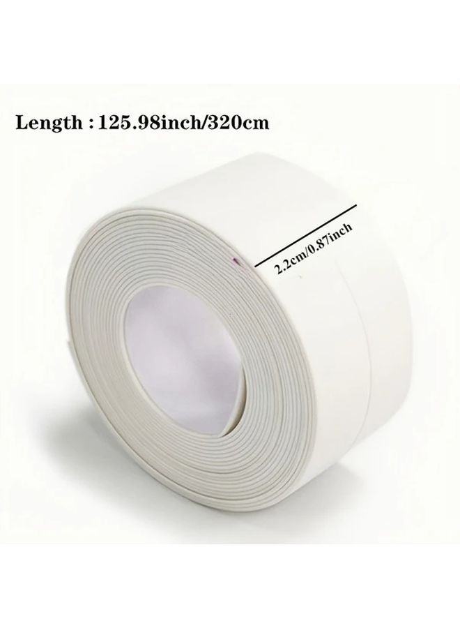 Waterproof Self Adhesive Tape 0.87 Inch X 125.98 Inch Sealant For Bathroom Kitchen - Image 4
