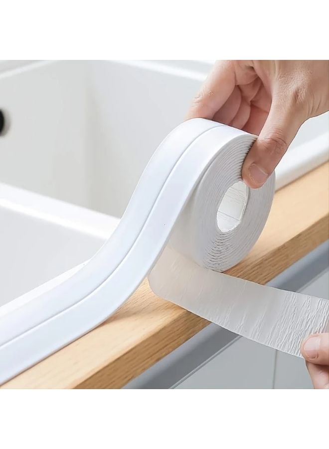 Waterproof Self Adhesive Tape 0.87 Inch X 125.98 Inch Sealant For Bathroom Kitchen - Image 3