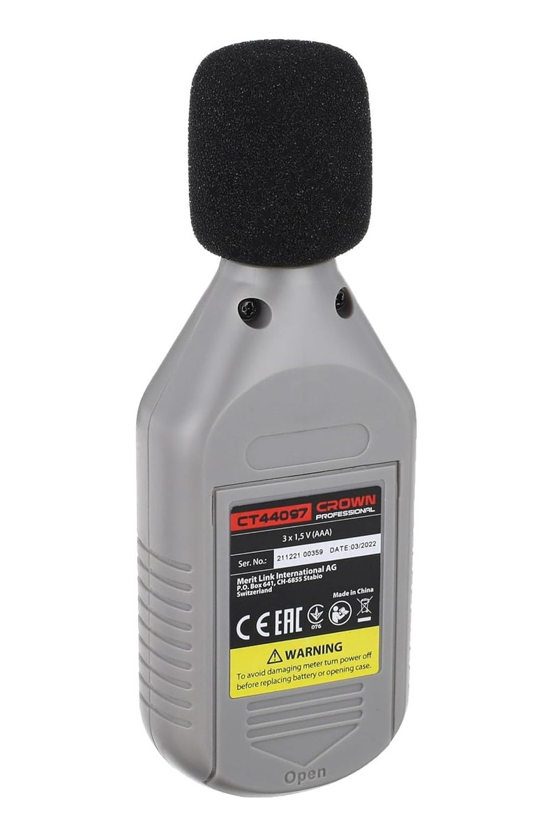 Crown CROWN CT44097  Sound Meter 30-130DB - Image 2