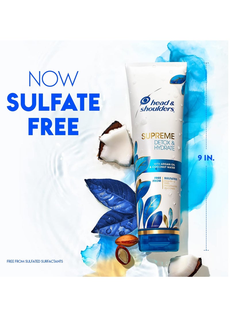 Head & Shoulders Head & Shoulders Supreme Detox & Hydrate Hair & Scalp Conditioner, Coconut, 9.4 Fl Oz  - Image 3