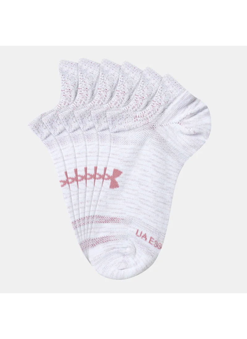 اندر ارمور Essential No-Show Socks (3 Pairs)