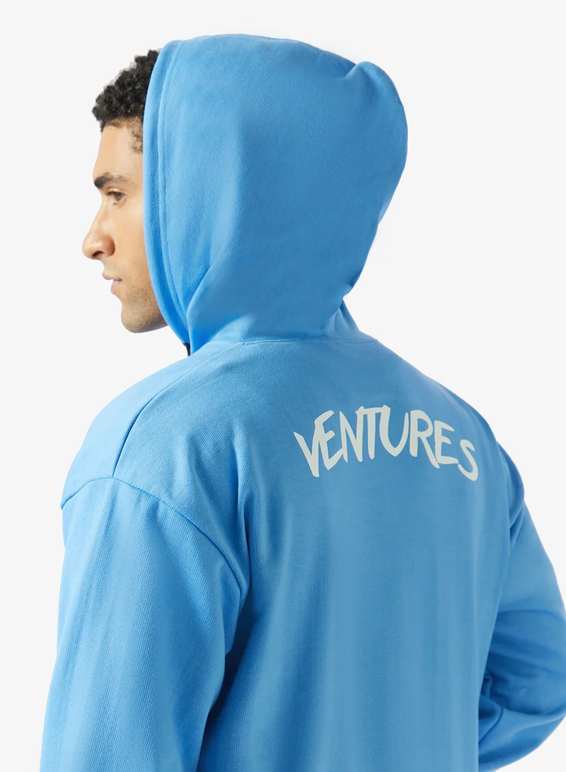 Seventy Five  Graphic Pullover Hoodie for Men | Best Price UAE