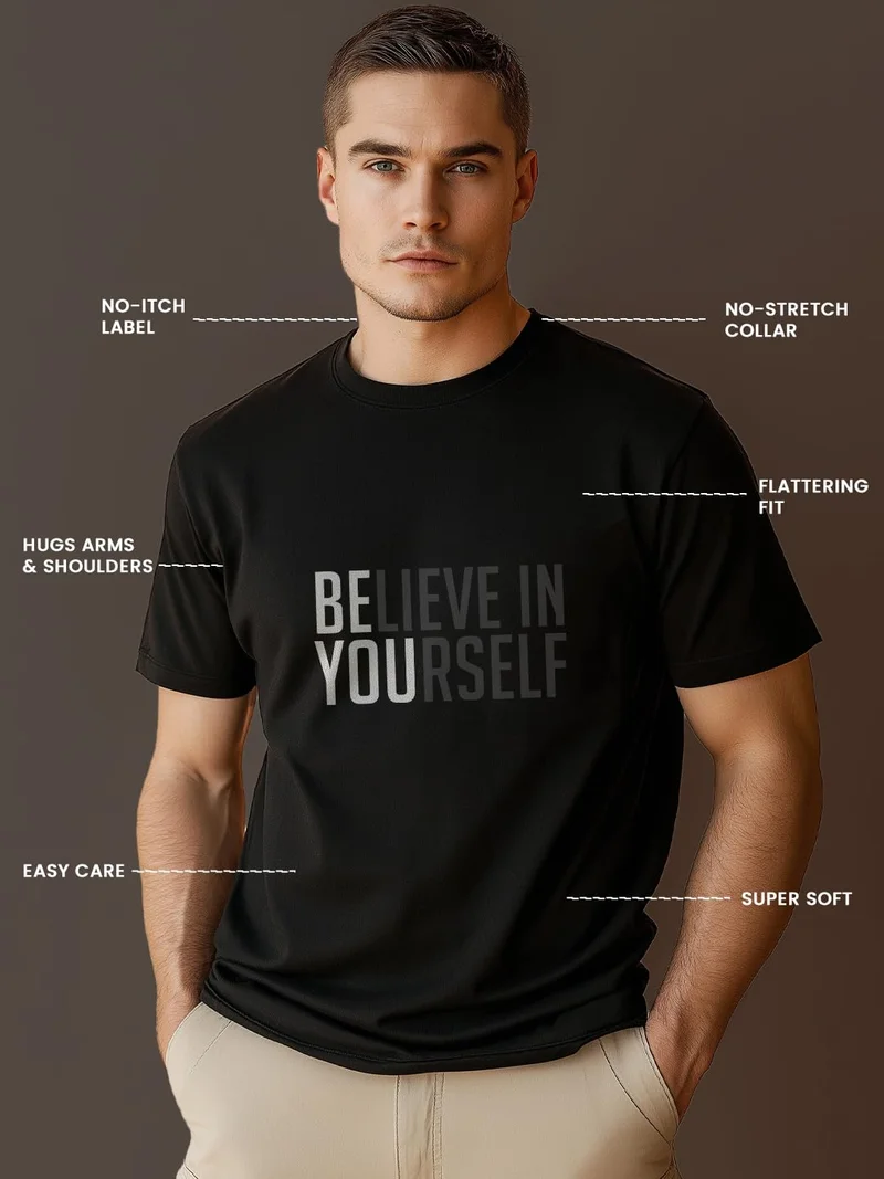 نوبيرو NOBERO 100% Cotton T-Shirts for Men Combo Pack of 3