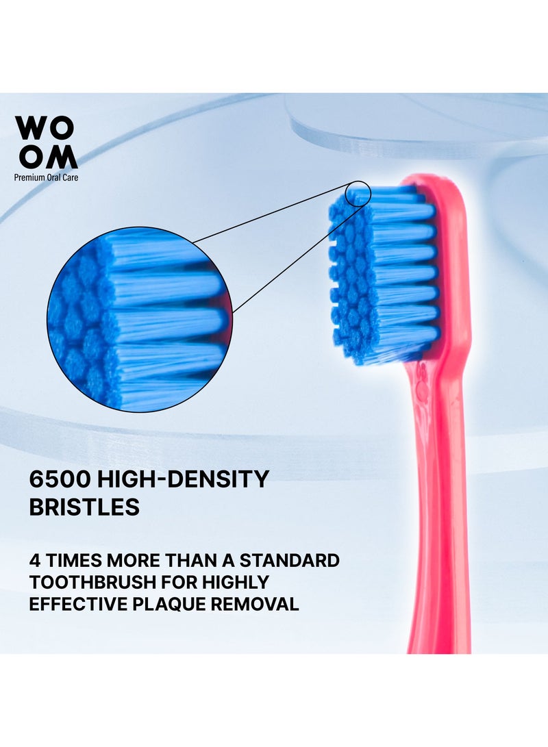 ووؤوم فرشاة أسنان ووم 6500 فائقة النعومة للاسنان الحساسة واللثة - Image 4