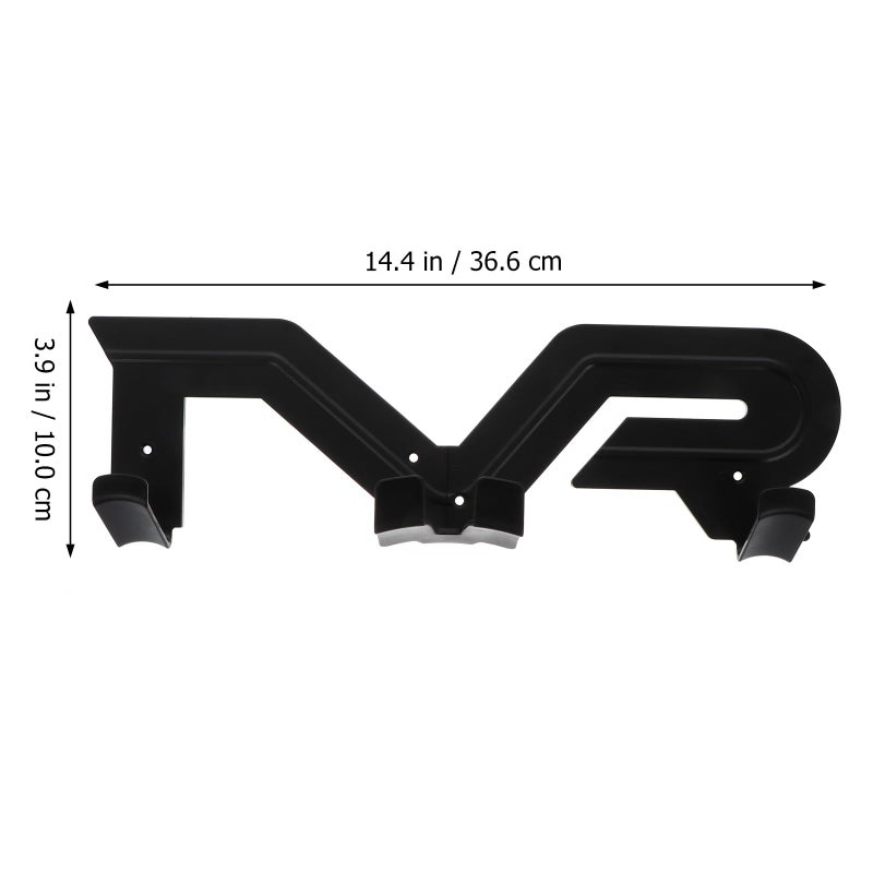 Wall Mounted VR Headset Storage Shelf Stand Space Saving Black - Image 3