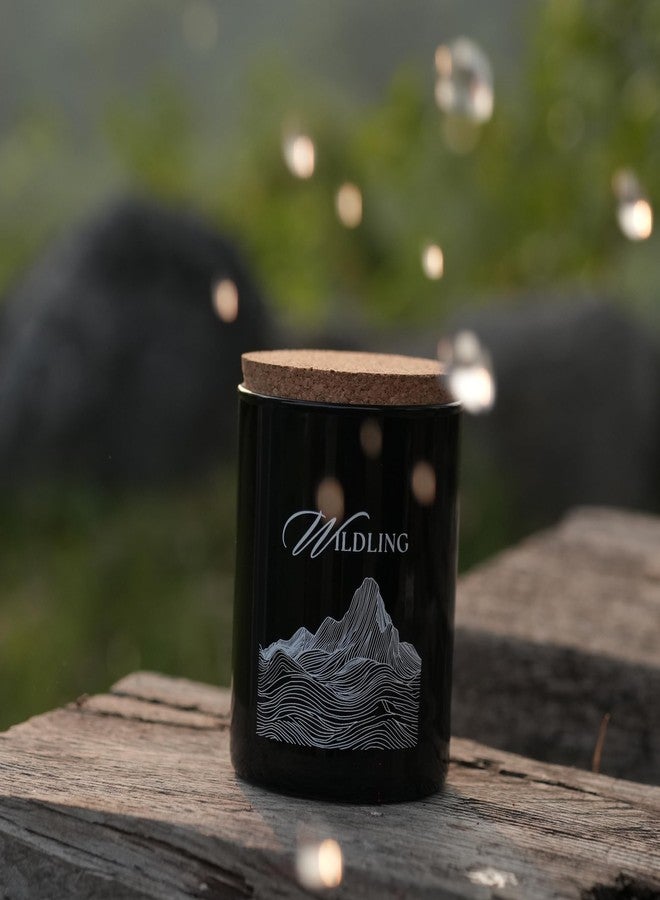 Wildling Luxury Candle Gift Set - गीली मिट्टी | Gili Mitti | Dancing in The Rain | +40hr Burn | Rain & Tuberose | Unique Cork Gift Box | Diwali Gift Set - Image 2