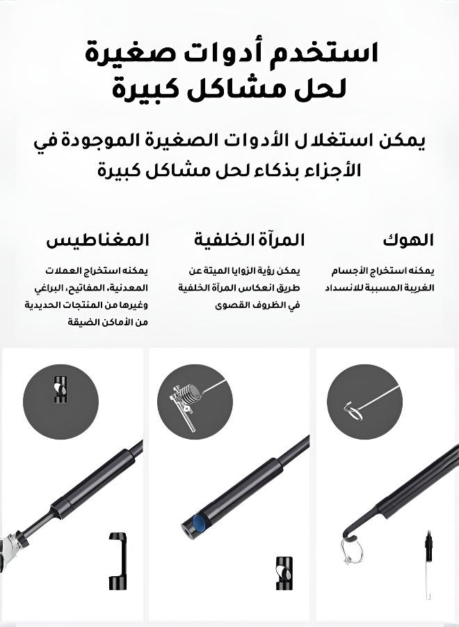 Multifunctional USB Endoscope with Adjustable Lighting and High Resolution for Factory & Hospital Inspections - Image 5