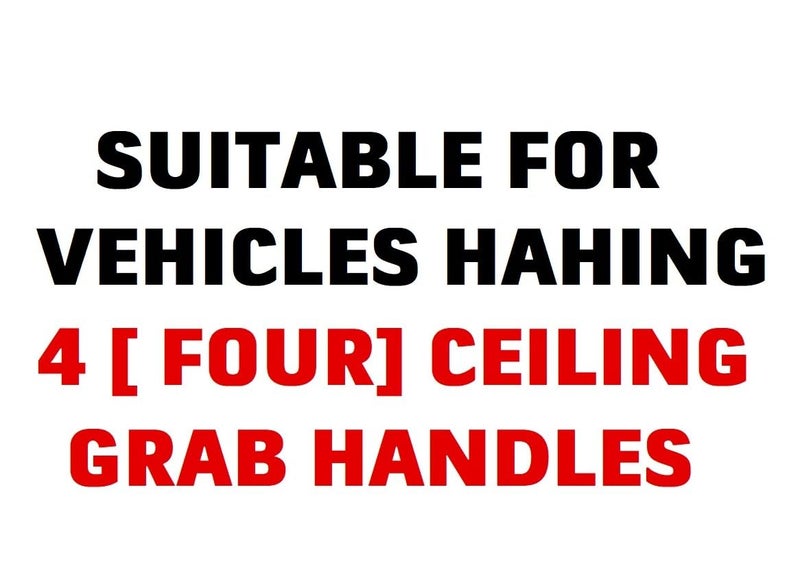 Alaska® Car Ceiling Storage Net Bag. Suitable ONLY for Vehicles Having 4 CEILLING Grab Handles Universal Fit, Double-Layer Adjustable for Cars, SUVs, and Trucks. - Image 2