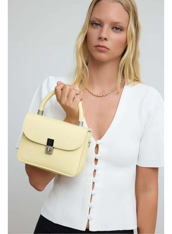 Cobble Small Crossbody Bag Yellow.