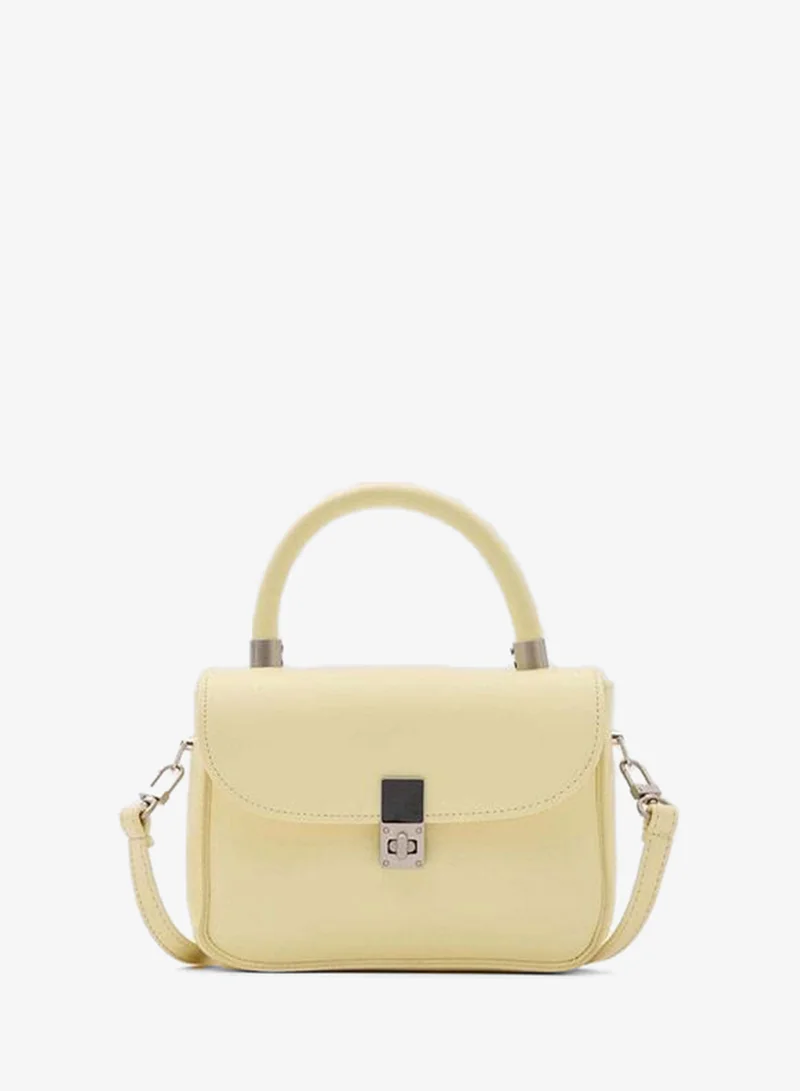 Shule Bags  Cobble Small Crossbody Bag Yellow. for Women | Best Price UAE