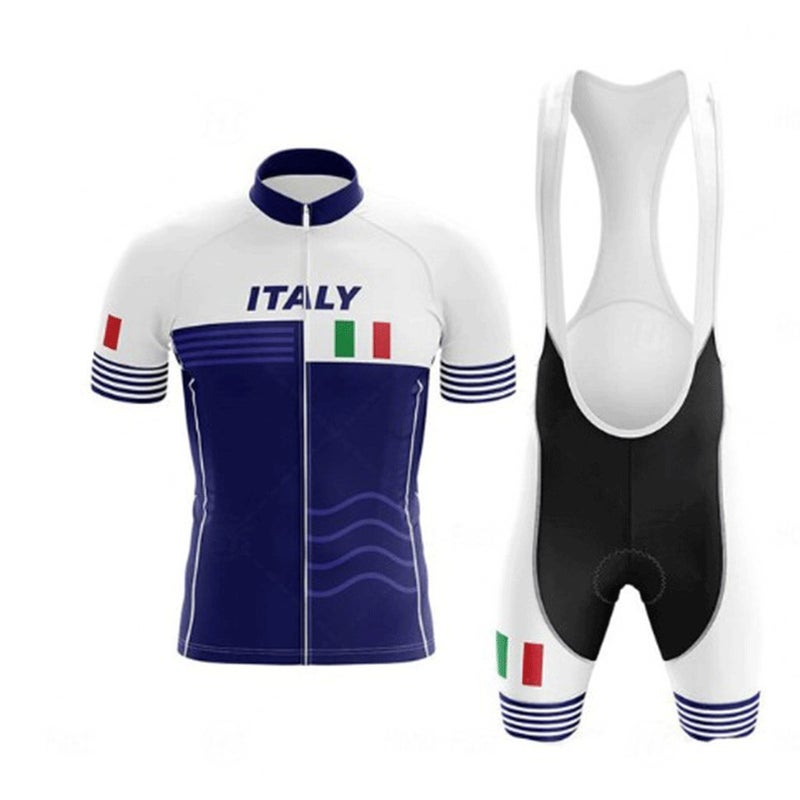 Men's Quick-Dry Cycling Jersey Short Sleeve Set - Image 4