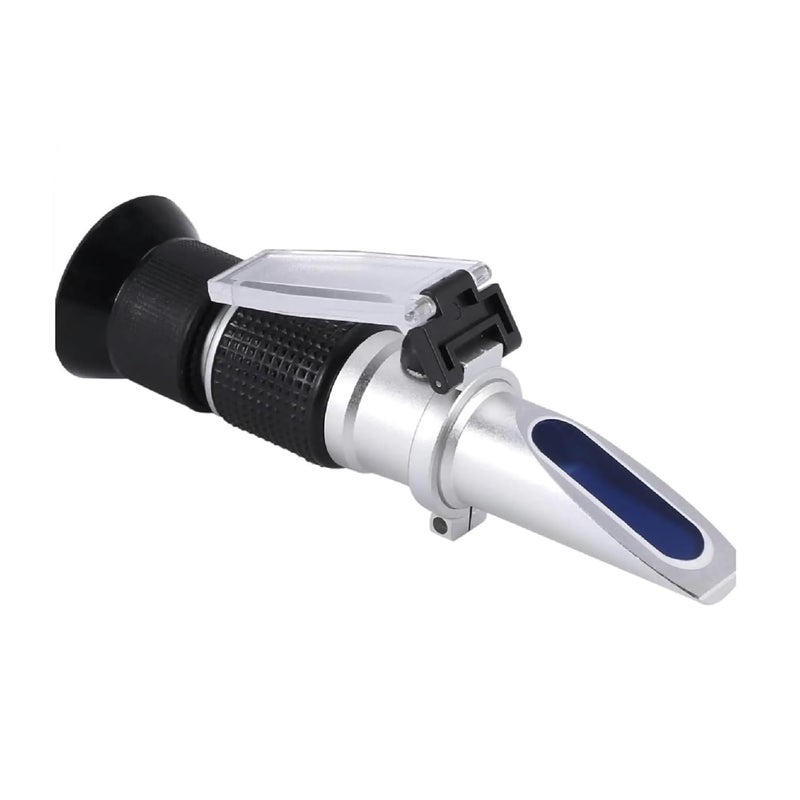 Refractometer， Refractometer, Handheld Honey Sugar Meter 0-90% Optical High,for Honey, Molasses - Image 1