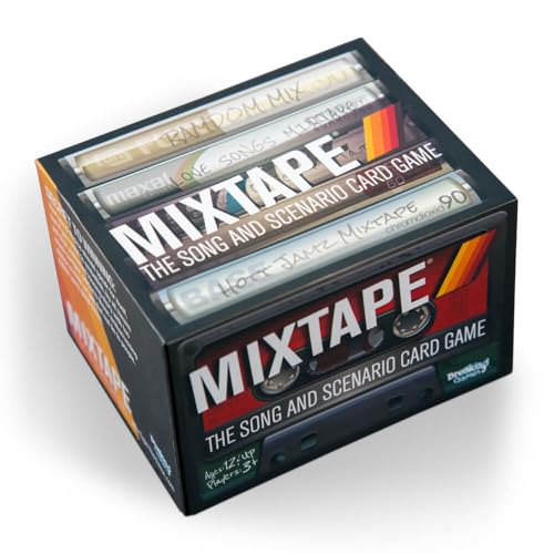 Breaking Games Mixtape Family Friendly Card Games Adult Games for Game Night Card Games for Adults Teens Kids - Image 1