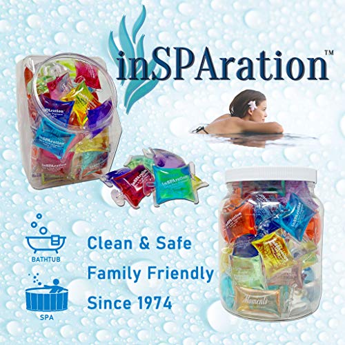InSPAration مجموعة عطور سبا وحمام InSPAration 152 لجهاز الجاكوزي - 50 عبوة وسادة فيش بول 50pk مجموعة متنوعة، متعددة - Image 3