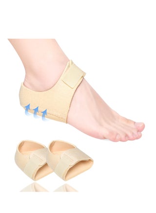 Heel Protectors/Heel Sleeves Pads/Heel Cushion/Heel Support for Relieving Heel Pain Pressure From Plantar Fasciitis - Beige - pzsku/Z4FDC68BB1D030FE20A0DZ/45/_/1698318942/480b435e-5e29-409c-9156-064bdfb2ea06