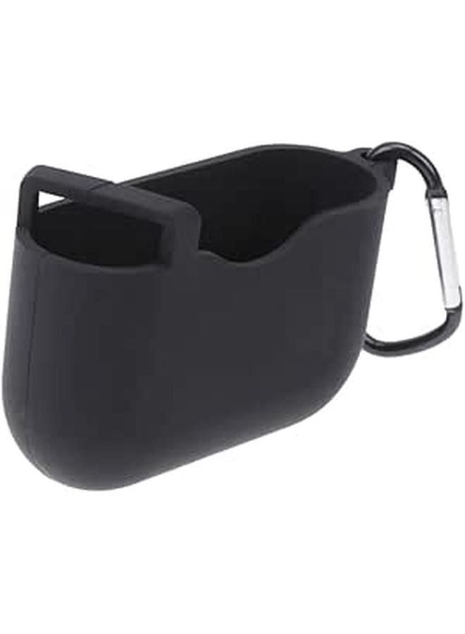 Shockproof Silicone Protective Case For Earphones Black Full Cover Easy Charging Access - Image 1