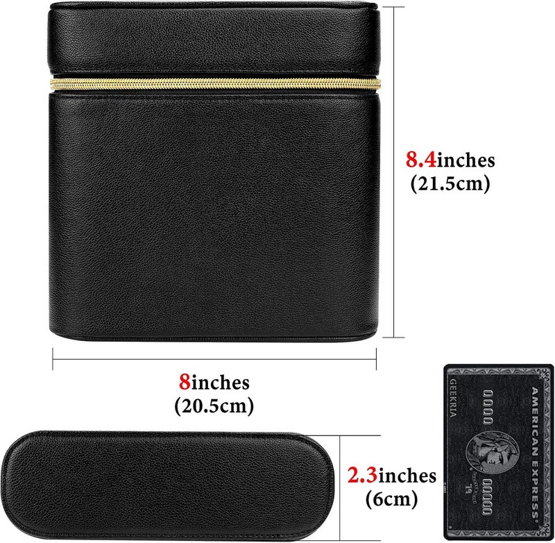 Geekria NOVA Headphones Pouch Compatible with Apple AirPods Max 2, AirPods Max and More, Soft Shell Replacement Protective Travel Carrying Bag (Black) - Image 4