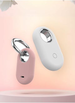 راكسوم حامل تعقب العلامات متوافق مع سلسلة مفاتيح Samsung Galaxy Smart Tag Keychain Ring Item Finder Accessories باللون الوردي  - Image 2