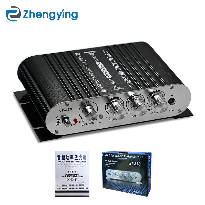 Zhengyin New Subwoofer 2.1 Channel Power Amplifier Car Mp3 Small Power Amplifier - Image 1