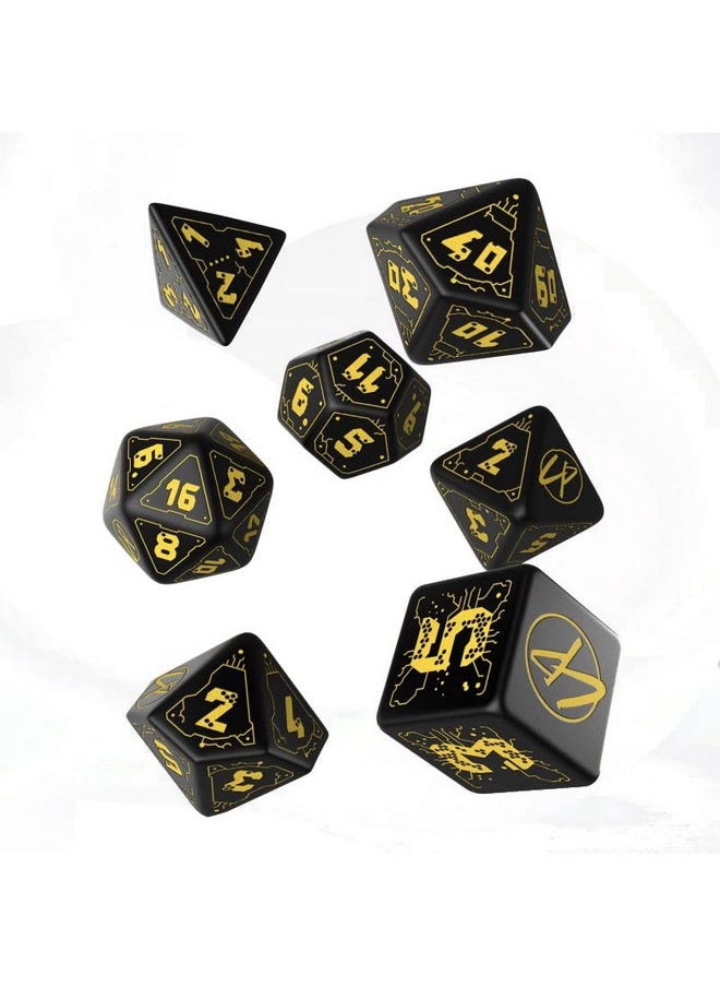 كيو-ووركشوب - مجموعة Q-Workshop Cyberpunk Red Dice Wet Work، متنوعة - Image 1