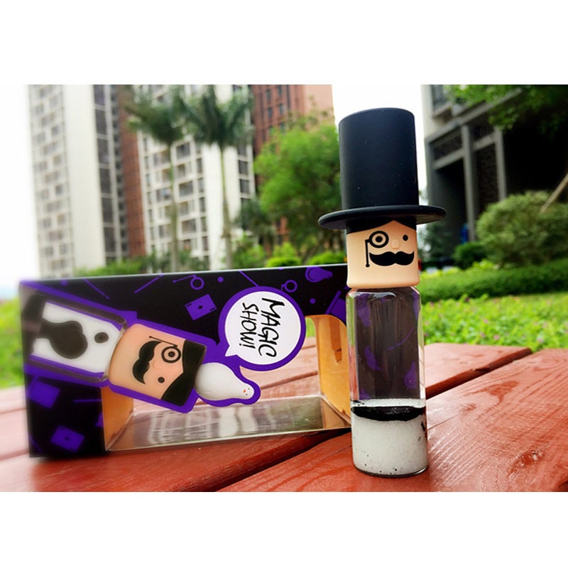 Magic Puzzle Toy Magnetic Fluid High Hat Magician Magnetic Flow Bottle Display Bottle Fun Gift - Image 4