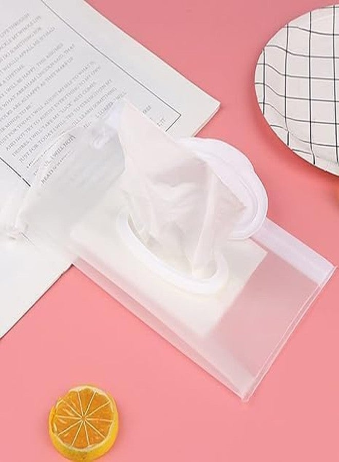 Kryoflare Travel Baby Wipe Case, Leakproof Portable Wipes Holder for Diaper Bag, Car and Stroller, Refillable Airtight Container wit Container Waterproof Wipe with Sealed Diapering - Image 5