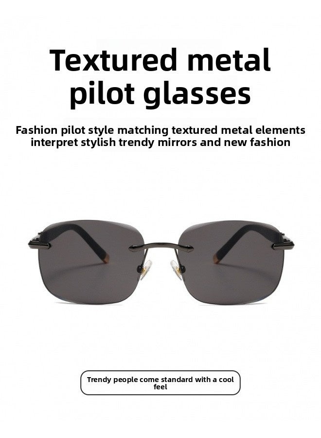 Men's and women's retro sports fashion anti-ultraviolet sunglasses goggles sunglasses - Image 3