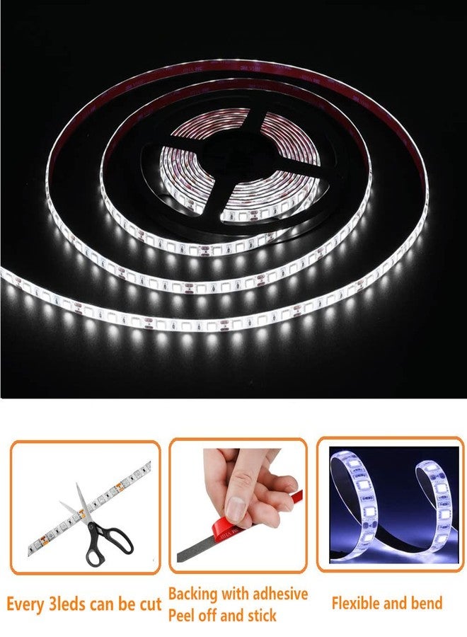 Vbakor RV Awning Led Lights,12V Camper Awning Lights for Camper Motorhome Travel Trailer Concession Stands Food Trucks, Waterproof RV Exterior Awning Light Strip for Party BBQ (20FT) - Image 3