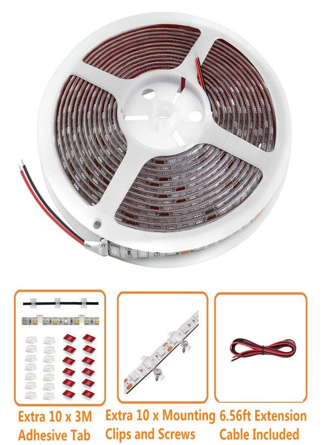 Vbakor RV Awning Led Lights,12V Camper Awning Lights for Camper Motorhome Travel Trailer Concession Stands Food Trucks, Waterproof RV Exterior Awning Light Strip for Party BBQ (20FT) - Image 4