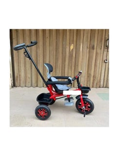 Other Manufacturer Baby cycle for Kids With push Bar Ride On Tricycle Bike Baby Toys Cycle Kids entertainer tricycle With push Bar Ride Cycle Red  - Image 5