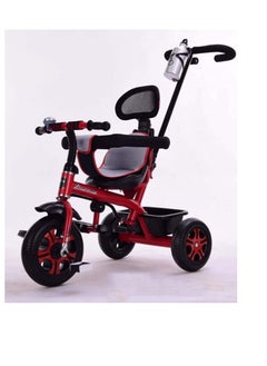 Other Manufacturer Baby cycle for Kids With push Bar Ride On Tricycle Bike Baby Toys Cycle Kids entertainer tricycle With push Bar Ride Cycle Red  - Image 3