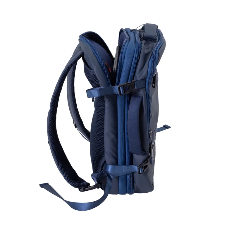 Hotel Collection  Smart Travel Backpack – RFID Protection, Expandable, USB Charging, & Padded Laptop Compartment - Navy  | Best Price UAE