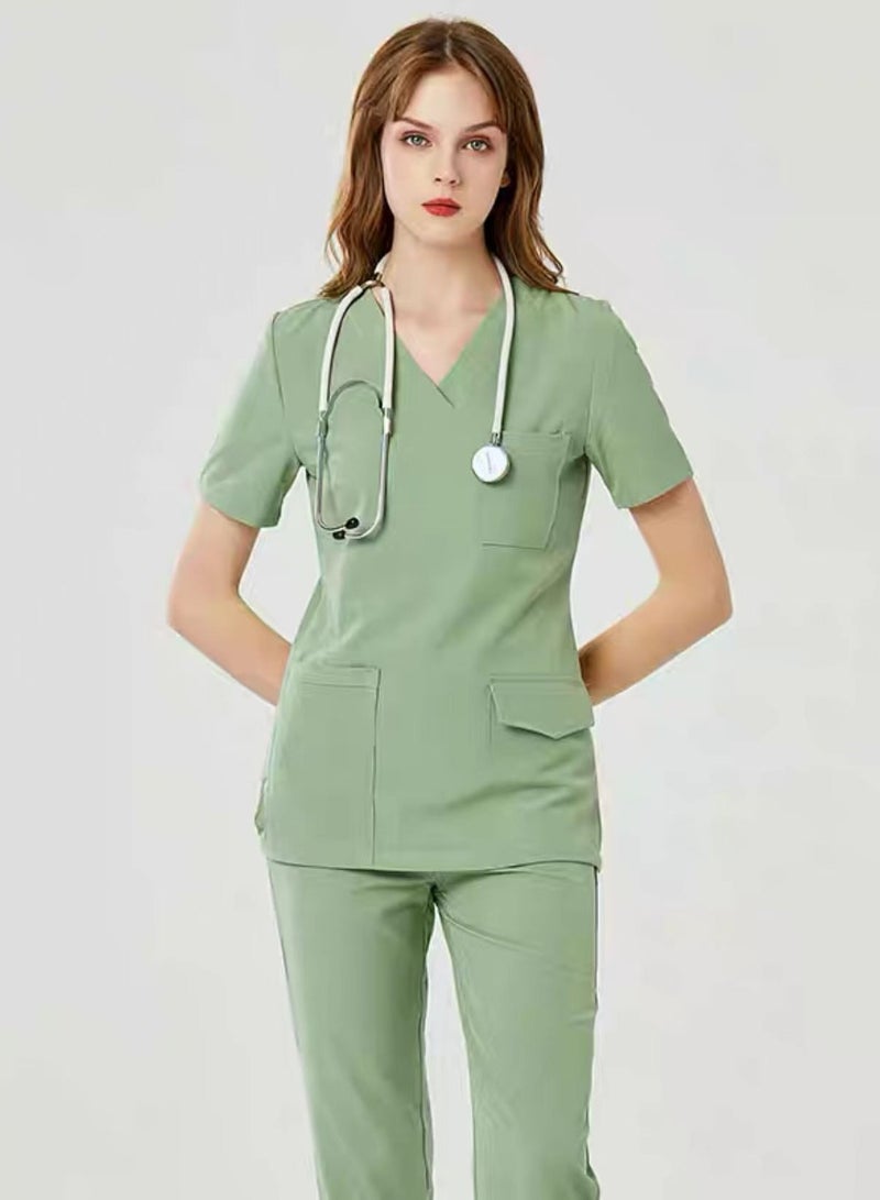 Gasin Medical Scrub Suit Surgical Gown Suit Doctor Nurse Suit  - Image 1