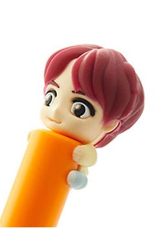 BTS K-Pop Idols Goods Suga Character Figure Toothbrush with Convenient Magnetic Holder Toothbrush ‎2.9 x 1.1 x 10.4inch  - Image 2